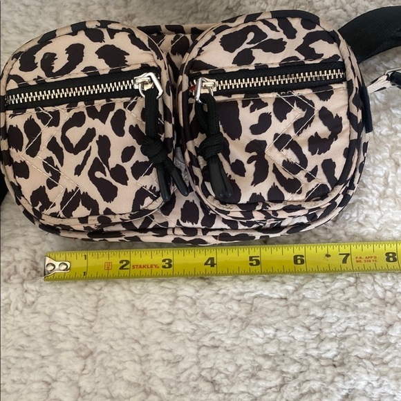 Zara Black Leopard Print  Bag - Picture 5 of 10